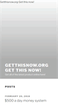 Mobile Screenshot of getthisnow.org